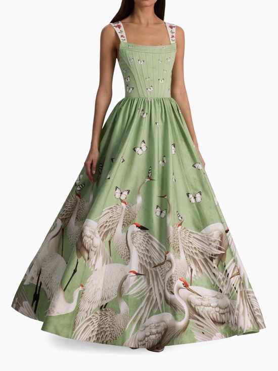 Alice + Olivia Dresses & Skirts - ALICE + OLIVIA
Guinevere Stretch-Cotton Bustier Maxi Dress